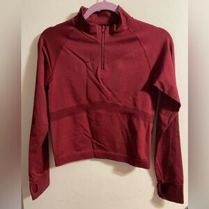 Pink Victoria Secret Work Out Shirt Size M/L